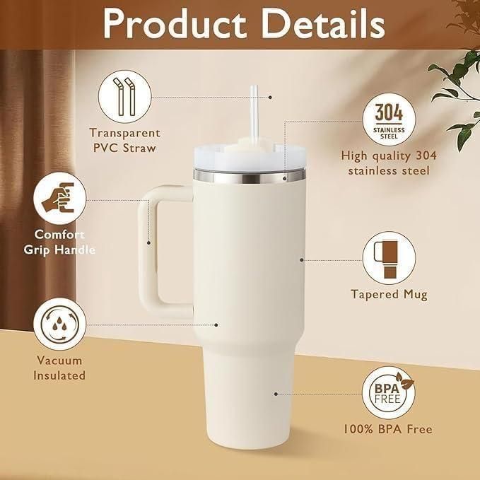 Stainless Steel Cup acuum Insulated Tumbler for Water - Stay Icy or Hot All Day!