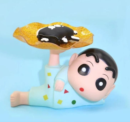 Shinchan Tray Holder - Cute Key Storage Tray for Entryway Decor and Home Gifts