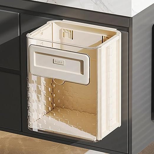 Foldable Wall Trash Can - Space Saving, Assorted Colors | Shop Now!