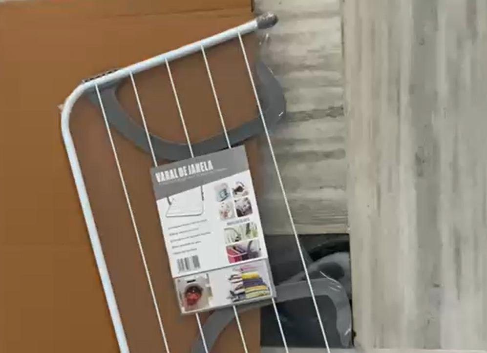 Space-Saving Cloth Drying Rack – Versatile Indoor & Outdoor Laundry Solution | Easy Balcony, Window, Radiator, & Baluster Installation