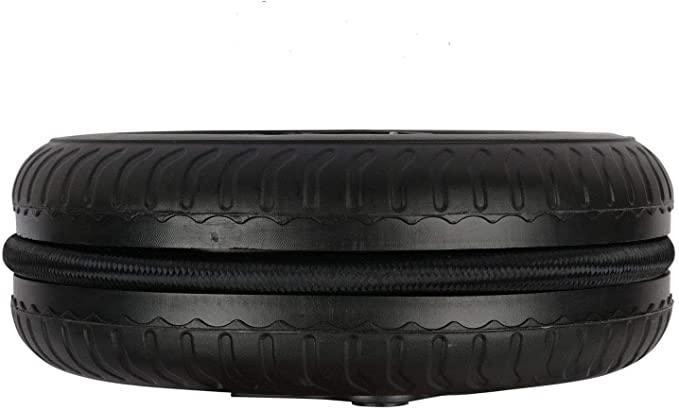 Portable Electric Tire Inflator Air Compressor Pump - 12V Car and Bike Tyre Pump with 2.5M Cable