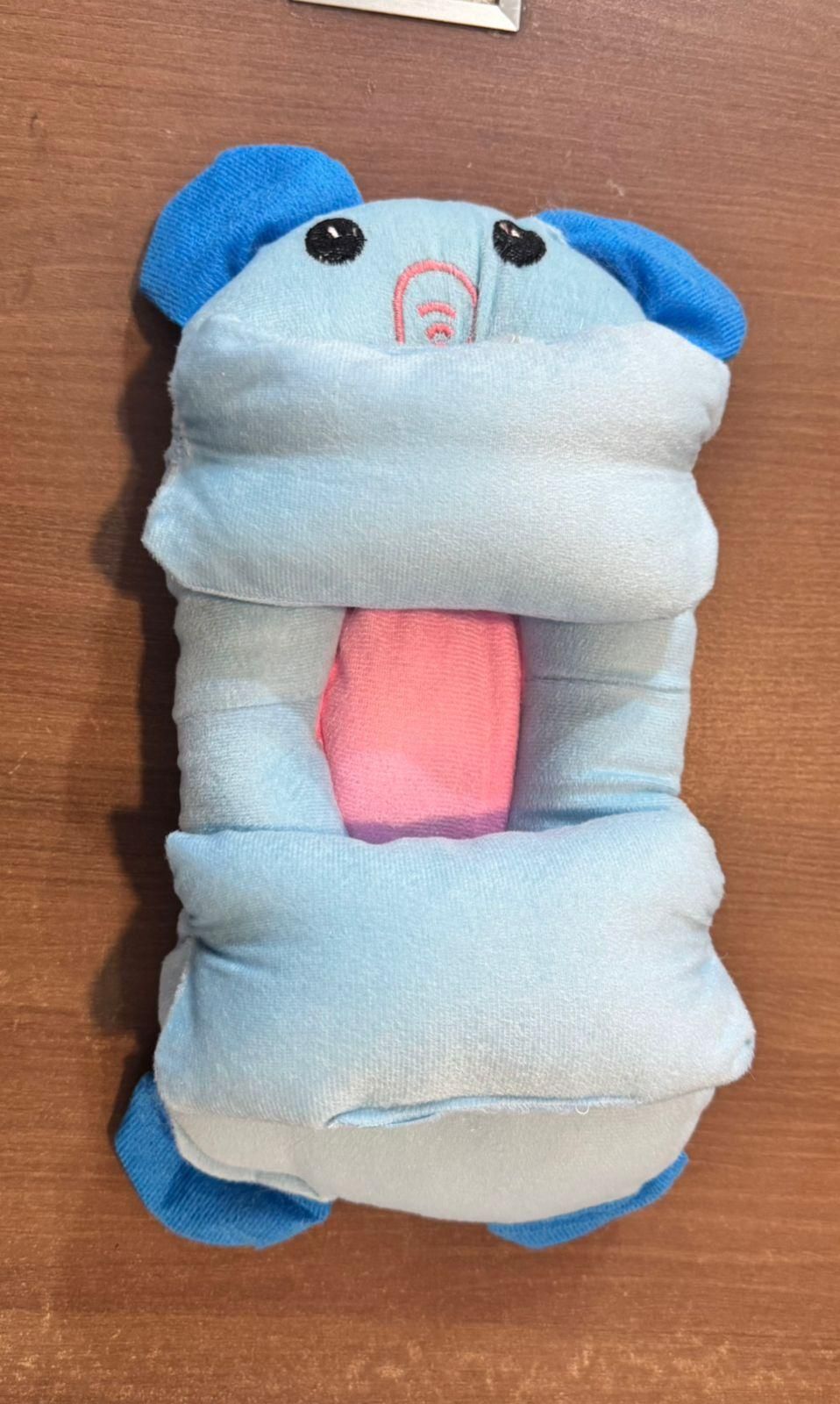 Baby Shaping Head Support Pillow – Prevent Flat Head, Soft Newborn Neck Cushion, Breathable Fabric