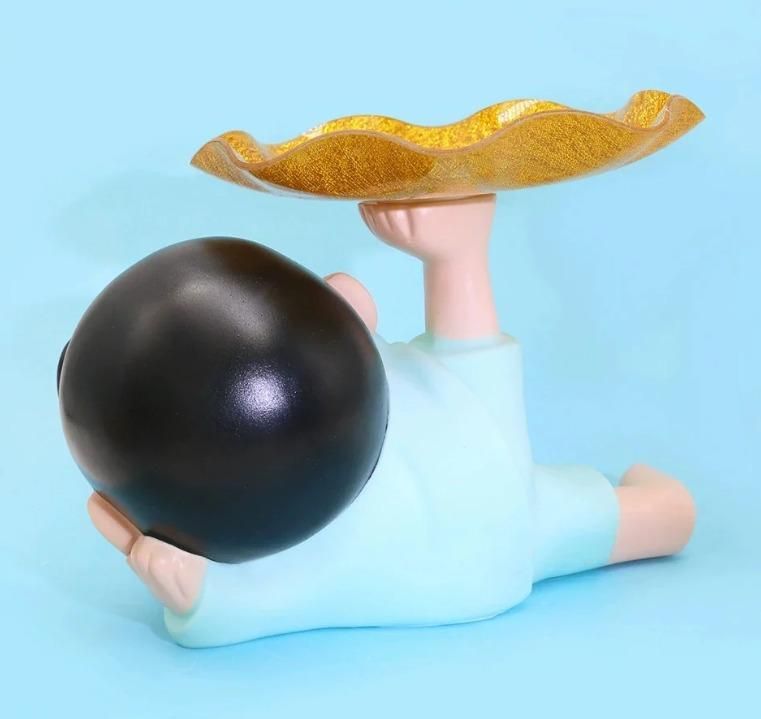 Shinchan Tray Holder - Cute Key Storage Tray for Entryway Decor and Home Gifts